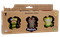 Fuggler, Indecisive Monster Green, Annoyed Alien Brown, Count Underoo Mcgoo Green, figurki kolekcjonerskie, 3 szt.