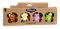 Fuggler, Oogah Boogah Leopard, Squidge Yellow, Rabid Rabbit Lilac, Indecisive Monster Green, figurki kolekcjonerskie, 4 szt.