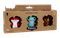 Fuggler, Sketchy Squirrel Red, Gaptooth Mcgoo Blue, Rabid Rabbit Tiger, figurki kolekcjonerskie, 3 szt.