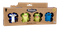 Fuggler, Suspicious Fox Blue, Munch Munch Green, Rabid Rabbit Green, Gaptooth Mcgoo Clue, figurki kolekcjonerskie, 4 szt.