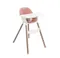 Graco, Presti, krzesełko do karmienia 3w1, dusty rose