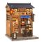 Habarri, Book Nook, Miniaturowy domek, Bar w Tokio, puzzle 3D, 240 elementów