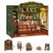 Habarri, Book Nook, Miniaturowy domek, Kwiaciarnia marzeń, puzzle 3D, 265 elementów