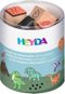 Heyda, zestaw stempli, dinozaury, 15 szt.