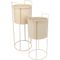 Home Styling Collection, Idem, kwietniki metalowe, 2 szt.
