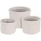 Home Styling Collection, zestaw okrągłych koszy do przechowywania, 3 szt.