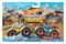 Hot Wheels, Monster Trucks, Demolition Doubles, Raijyu vs Koum, zestaw 2 aut