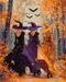 Ideyka, malowanie po numerach, Trzy wedźmy w lesie, 40-50 cm