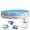 Intex, basen ogrodowy stelażowy, zestaw 9w1, 366-76 cm