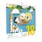 Janod, My arts & crafts, zestaw kreatywny, kolorowanka wodna, urocze zwierzątka