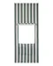 Kid's Concept, kotara na drzwi do zabawy w teatrzyk/sklep, stripe green