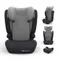 Kinderkraft, I-Spark 2 Plus, i-Size, fotelik samochodowy, grey, 100-150 cm