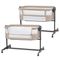 Kinderkraft, Nestee Up 2, łóżeczko dostawne, beige