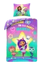 Koci Domek Gabi, pościel 2-częściowa z mikrofibry, 140-200 cm