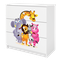 Kocot Kids, Babydreams, komoda, biała, zoo