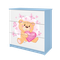 Kocot Kids, Babydreams, komoda, niebieska, miś motylki