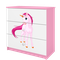 Kocot Kids, Babydreams, komoda, różowa, jednorożec