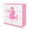 Kocot Kids, Babydreams, komoda, różowa, księżniczka na koniku