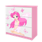 Kocot Kids, Babydreams, komoda, różowa, wróżka z motylkami