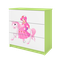 Kocot Kids, Babydreams, komoda, zielona, księżniczka na koniku