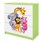 Kocot Kids, Babydreams, komoda, zielona, zoo
