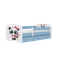 Kocot Kids, Babydreams, łóżko z szufladą i materacem, niebieskie, panda z babeczką, 80-160 cm