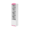 Kocot Kids, Babydreams, regał pojedynczy, zamknięty, różowy