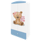 Kocot Kids, Babydreams, szafa, niebieska, miś kwiatki, 181.2-52-90 cm