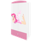 Kocot Kids, Babydreams, szafa, różowa, wróżka ze skrzydełkami, 181.2-52-90 cm