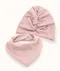 Komplet dziewczęcy, Czapka, Chustka, różowy, Iltom