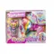 KookyLoos, Rainbow Unicorn, zestaw z figurką i jednorożcem