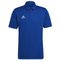 Koszulka polo męska z krótkim rękawem, niebieska, Adidas Entrada 22 Polo