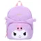 Kuromi, Fluffy Festival, pluszowy plecak dla przedszkolaka, różowy