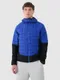 Kurtka męska z kapturem, niebieska, 4F
