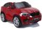 Lean Cars, BMW X6M, pojazd na akumulator, czerwony