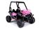 Lean Cars, Jeep, pojazd buggy na akumulator, JS360-1, różowy