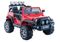 Lean Cars, Jeep, pojazd na akumulator, HP012, czerwony