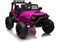 Lean Cars, Jeep, pojazd na akumulator, JC666, różowy