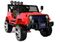 Lean Cars, Jeep, pojazd na akumulator, S2388, czerwony