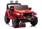 Lean Cars, Jeep Rubicon, pojazd na akumulator 4-4, DK-JWR556 4-200W 24V, czerwony
