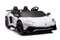 Lean Cars, Lamborghini XXL pojazd na akumulator, A8803, biały
