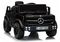 Lean Cars, Mercedes Unimog, pojazd na akumulator, HM7588 6V4Ah, czarny