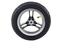 Lean Cars, plastikowe koło z gumową oponą, pompowane, pro600, tylne