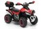 Lean Cars, quad na akumulator GTS1188-A, czerwony