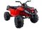 Lean Cars, quad, pojazd na akumulator, BDM0909, czerwony