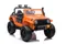 Lean Cars, terenówka, pojazd na akumulator, XB-1118, pomarańczowy