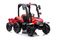 Lean Cars, traktor, pojazd na akumulator, BLT-206, czerwony