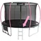 Lean Sport, Sport Max, osłona na sprężyny do trampoliny, czarno-różowa, 16ft