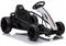 Lean Toys, Gokart Drift, pojazd na akumulator, biały
