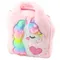 Lean Toys, Jednorożec, torba pluszowa, różowa, 24-9 cm